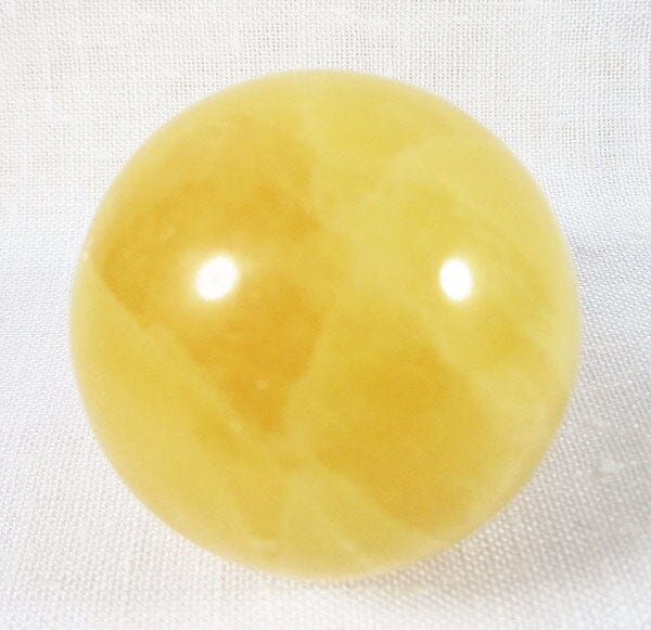 Orange Calcite Sphere - 1
