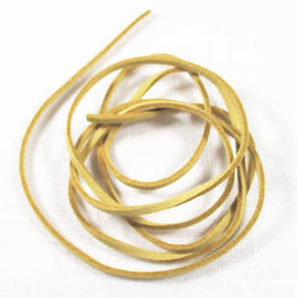 Pale Brown Suede Style Neck Cord (1 metre) | Chains & Neck Cords