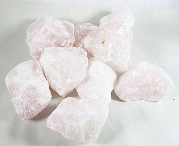 Pale Pink Rose Quartz ChunkX 1 - Natural Crystals > Raw Crystal Chunks