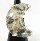 Pale Smoky Quartz Adjustable Ring | Crystal Jewellery | Gemstone Rings