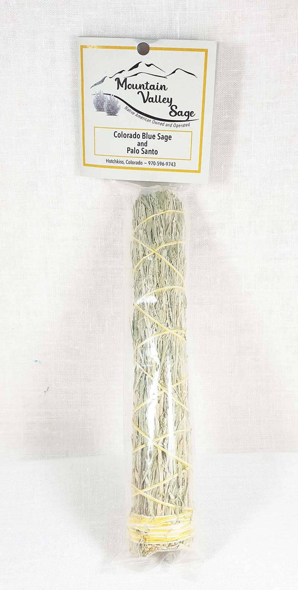 Palo Santo and Blue Sage Smudge Sticks - 18cm Long | Gift Boxes & Pouches