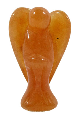 Peach Aventurine Healing Angel (Small) | Crystal Carvings | Crystal Angels