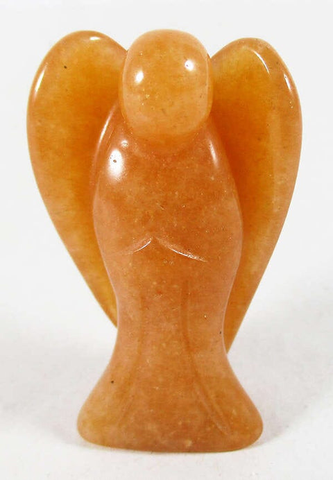 Peach Aventurine Angel (Small/Medium) Crystal Carvings > Crystal Angels