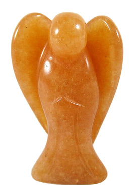 Peach Aventurine  Crystal Angel (Small/Medium) | Crystal Carvings | Crystal Angels