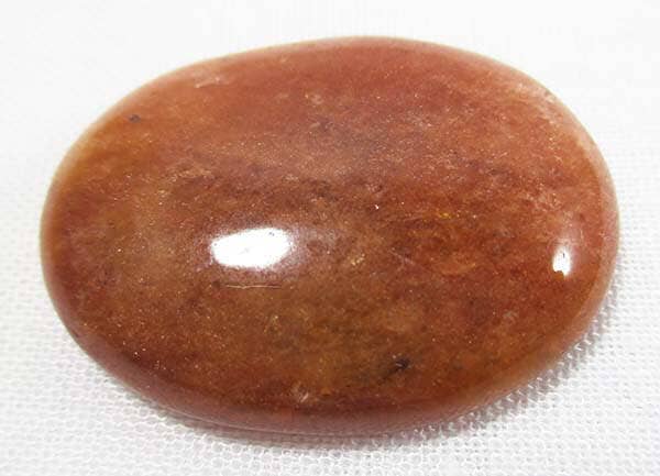 Peach Aventurine Thumb Stone B Grade Cut & Polished Crystals > Polished Crystal Thumb Stones