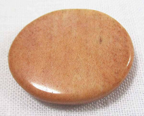 Peach Aventurine Thumb Stone B Grade Cut & Polished Crystals > Polished Crystal Thumb Stones