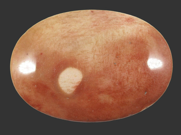 Peach Mookaite Palm Stone | Cut & Polished Crystals | Polished Crystal Palm Stones