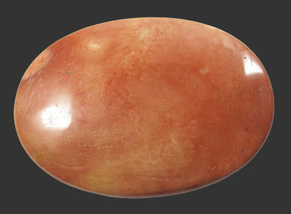 Peach Mookaite Palm Stone | Cut & Polished Crystals | Polished Crystal Palm Stones