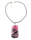 Pink Agate Crystal Necklace (Large) | Crystal Jewellery | Crystal Pendants