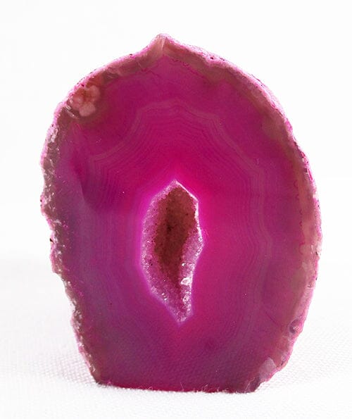 Pink Agate Rough Standing Geode (Small) - 3
