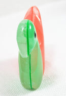 Pink and Green Onyx Swan | Crystal Carvings | Carved Crystal Animals
