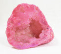 Pink Aura Quartz Geode - 2