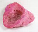 Pink Aura Quartz Geode - 4