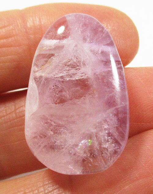 Pink Fluorite Crystal Drilled Pendant | Crystal Jewellery | Crystal Pendants