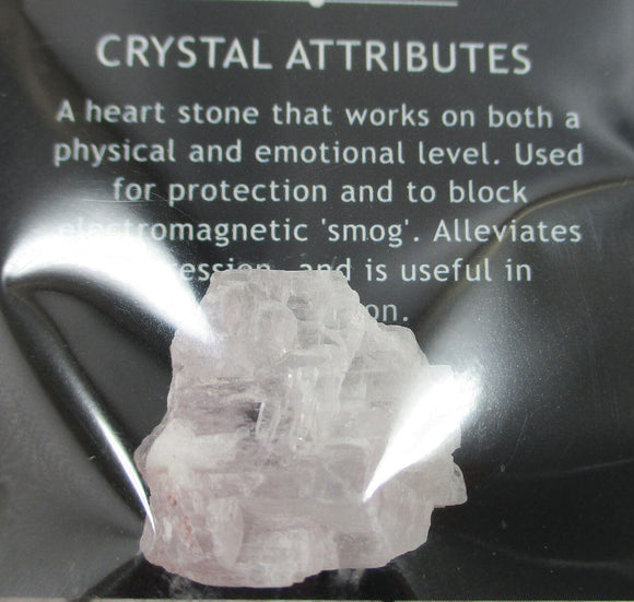 Pink Kunzite Raw Chunk | Natural Crystals | Raw Crystal Chunks
