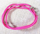 Pink Leather Style Neck Cord | Chains & Neck Cords