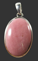 Pink Opal Oval Pendant | Crystal Jewellery | Crystal Pendants