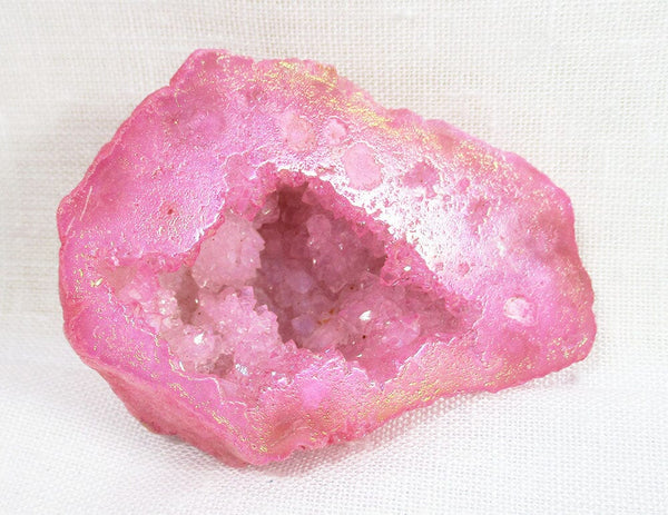 Pink Quartz Geode - 1
