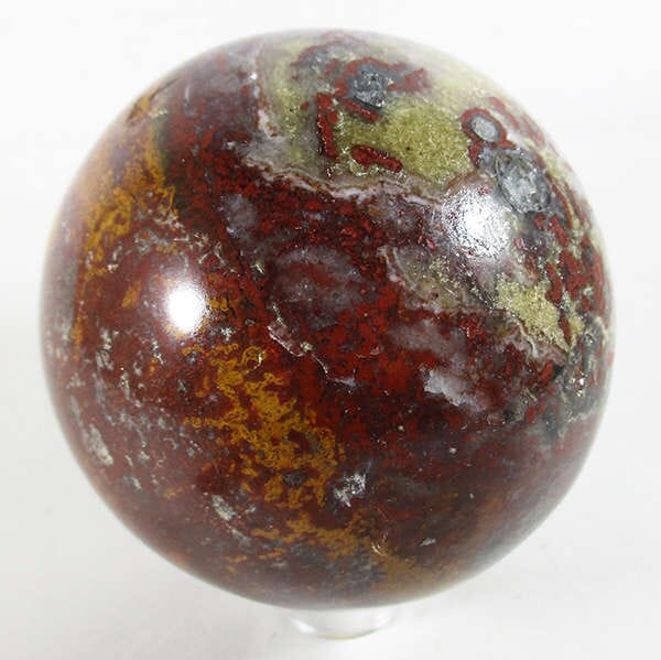 Poppy Jasper Sphere (Large) - Crystal Carvings > Polished Crystal Spheres