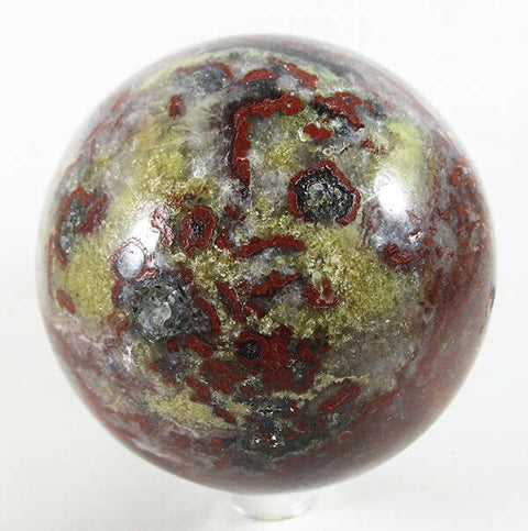 Poppy Jasper Sphere (Large) Crystal Carvings > Polished Crystal Spheres