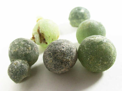 Prehnite Raw Ball (Small) Natural Crystals > Raw Crystal Chunks