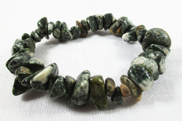Preseli Bluestone Chip Bracelet | Crystal Jewellery | Gemstone Bracelets