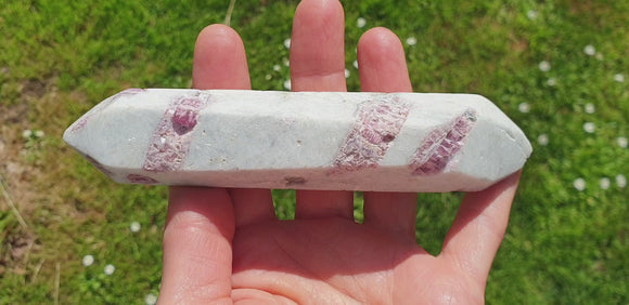 Pink Tourmaline Wand | Dowsing | Crystal Healing Wands