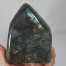 Blue Gold Flash Labradorite Freeform Large | Cut & Polished Crystals | Polished Freeform Crystals