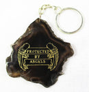 Protected by Angels Agate Keyring | Keyrings & Clip-On Crystals