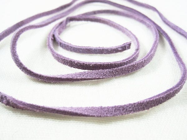 Purple Suede Cord 80cm - Others > Chains & Neck Cords