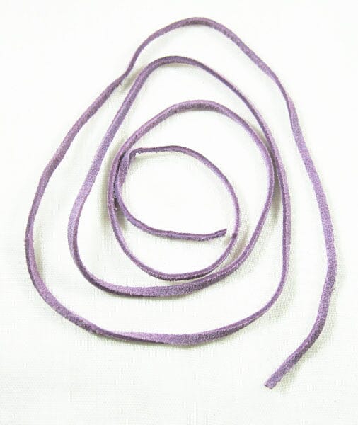 Purple Suede Cord 80cm | Chains & Neck Cords