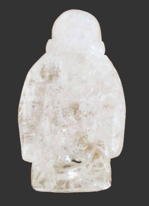 Quartz Buddha (Smallish) | Crystal Carvings | Hand Carved Buddhas