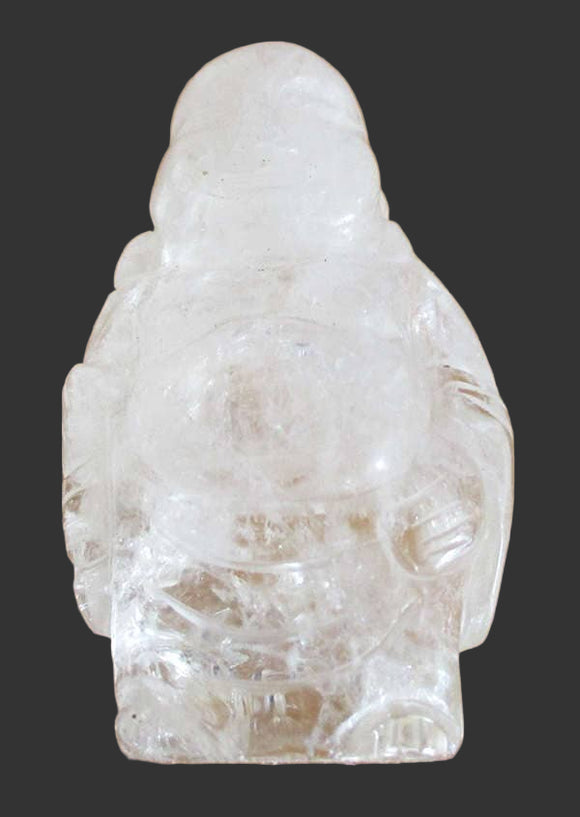 Quartz Buddha (Smallish) | Crystal Carvings | Hand Carved Buddhas