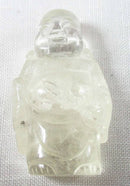 Quartz Healing Crystal Buddha (Smallish) | Crystal Carvings | Hand Carved Buddhas