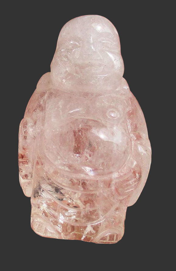 Quartz Buddha (Smallish) | Crystal Carvings | Hand Carved Buddhas