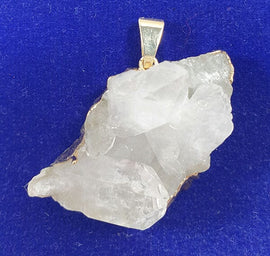 Quartz Cluster Pendant | Crystal Jewellery | Crystal Pendants