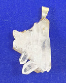 Quartz Crystal Cluster Pendant (Small) | Crystal Jewellery | Crystal Pendants