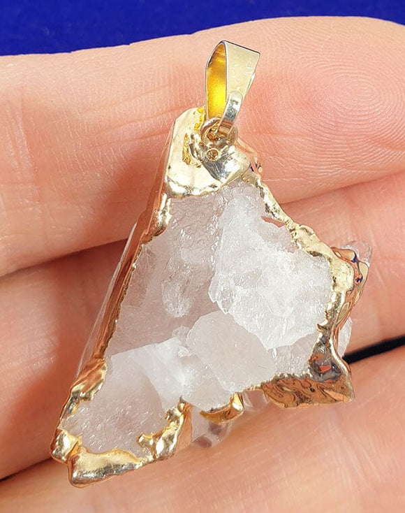Quartz Crystal Cluster Pendant (Small) | Crystal Jewellery | Crystal Pendants