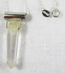 Quartz Point Silver Necklace | Crystal Jewellery | Point Pendants