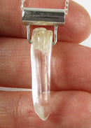 Quartz Point Silver Necklace | Crystal Jewellery | Point Pendants