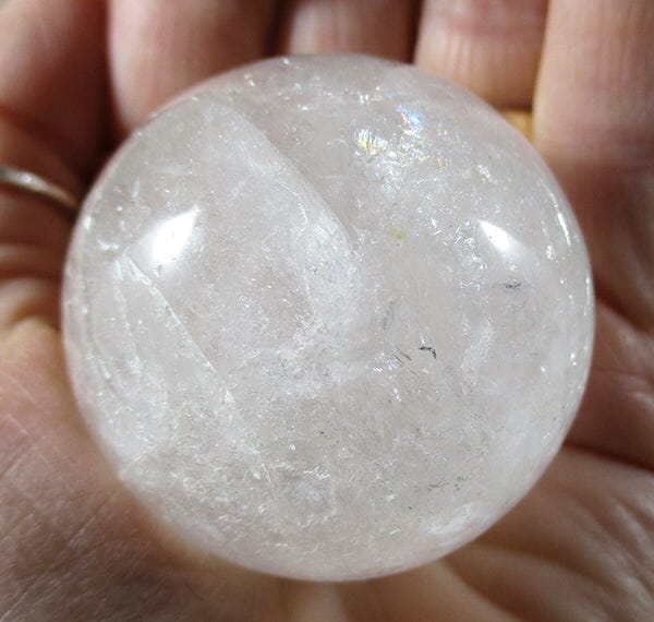 Quartz Sphere - Crystal Carvings > Polished Crystal Spheres