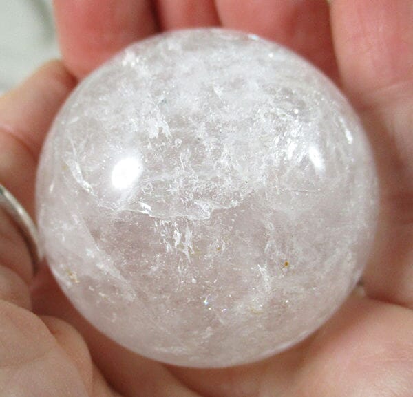 Quartz Sphere - Crystal Carvings > Polished Crystal Spheres