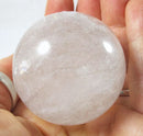 Quartz Crystal Sphere (with a few Angel Hairs) | Crystal Carvings | Polished Crystal Spheres