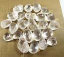 Quartz Healing Crystal Tumble Stones (x3) B Grade | Cut & Polished Crystals | Polished Crystal Tumble Stones