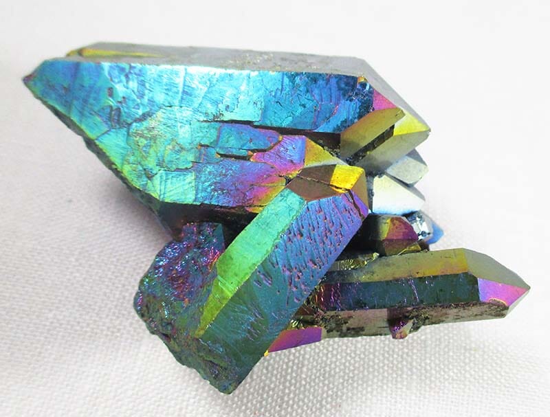 Rainbow Aura Rough Cluster - Natural Crystals > Natural Crystal Clusters