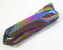 Rainbow Aura Quartz Crystal Point Rough (x1) | Cut & Polished Crystals | Crystal Obelisks & Natural Points