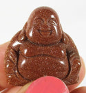 Red Goldstone Buddha (Small) - 4