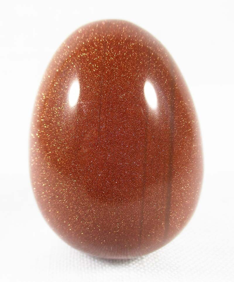 Red Goldstone Egg - Crystal Carvings > Polished Crystal Eggs