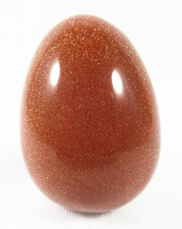 Red Goldstone Egg | Crystal Carvings | Polished Crystal Eggs