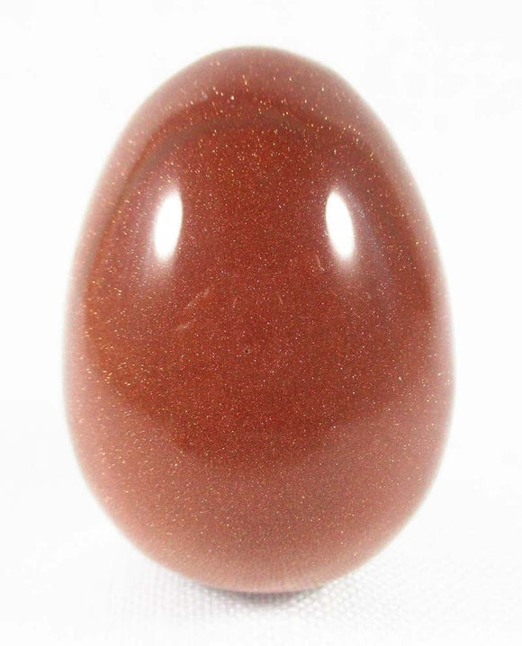 Red Goldstone Egg | Crystal Carvings | Polished Crystal Eggs